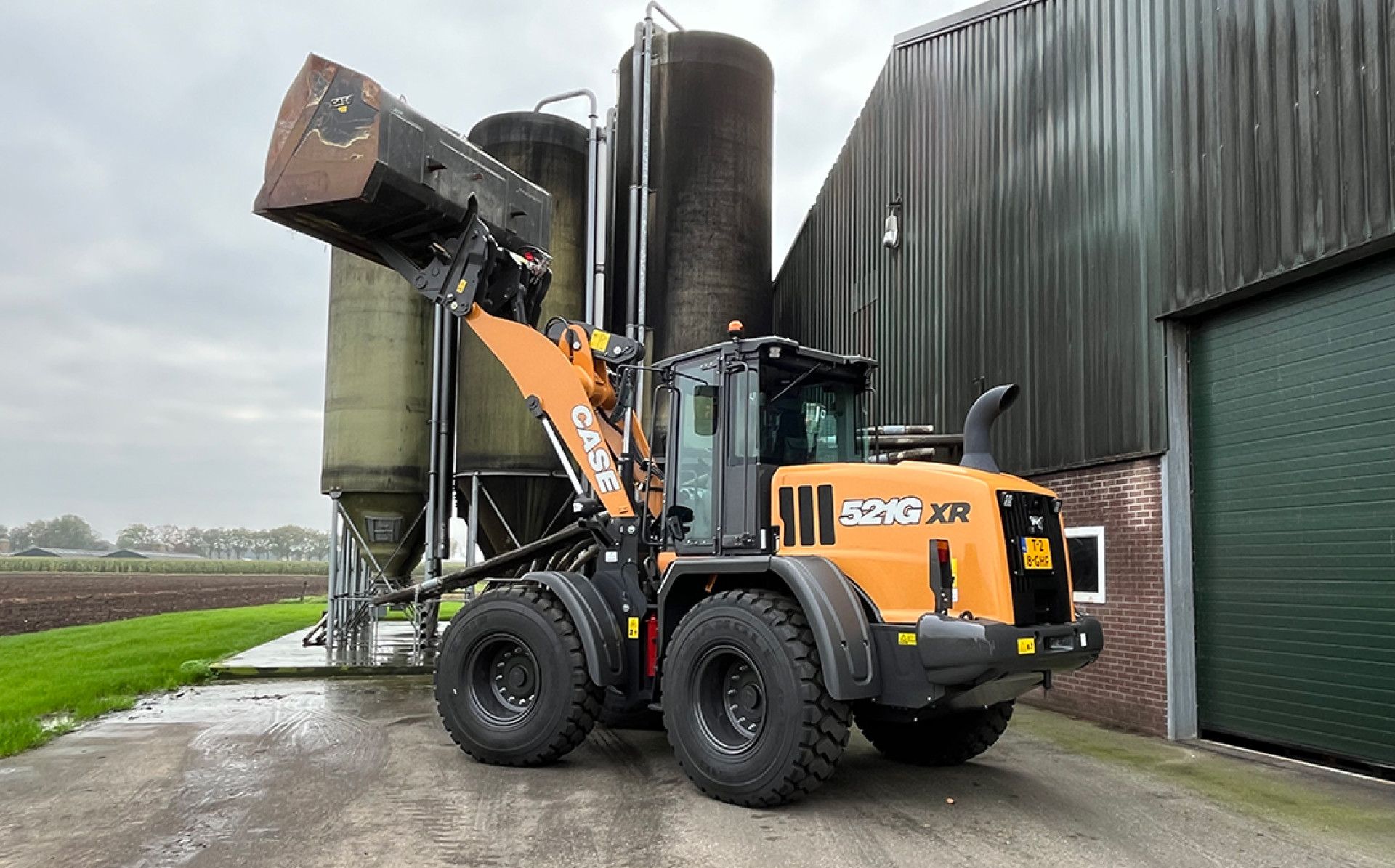 Case 521G-XR wiellader voor Welvard